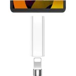 Adaptateur chargeur usb?c - apple pencil 1re g�n. - usb?c?lightning femelle - recharge & appairage bt ...