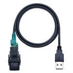 Adaptateur de commutateur usb de voiture commutateur de c�ble usb audio pour volkswagen vw bora passat ...
