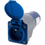 Adaptateur compact sans cble femelle 16a 2p + t en mle cee17 pour camping nautisme - zenitech[86]