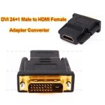 Adaptateur dvi vers hdmi - non spécifié - 24 + 1 pin mâle - hdmi femelle - noir - 4. 5 cm Adaptateur dvi vers hdmi - non spécifié - 24 + 1 pin mâle - hdmi femelle - noir - 4. 5 cm