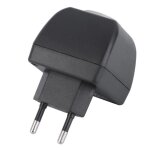 Adaptateur convertisseur - zc400100 - 220v  12v dc - prise ue - courant de sortie 1000ma - noir