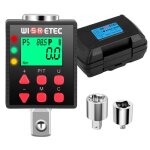 Adaptateur de couple num�rique 1 / 2 3. 4 - 340nm cl� dynamom�trique num�rique outillage mecanique auto ...