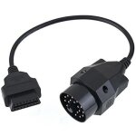 Adaptateur diagnostique obd 20 � obdii 16 pins pour bmw e36 e46 e38 e39 x5 e53 z3