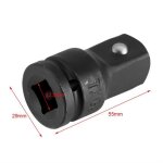 Adaptateur de douille de 1 / 2  3 / 4 pouces jeu de douilles  chocs en acier au chrome vanadium  roulement ...