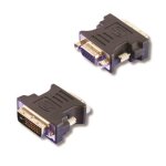 Adaptateur dvi - i m�le vers hd15 - vga femelle