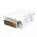 Adaptateur dvi male (dvi - d 24 + 1) vers vga femelle (15 broches) l66468