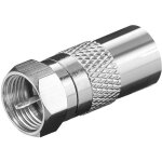 Adaptateur f mle - coaxial femelle goobay 673171 pc(s)