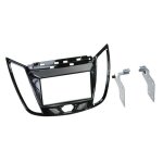 Adaptateur de fa�ade 2 - din pour ford c - max 2010 / kuga 2013 >noir piano