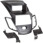 Adaptateur de fa�ade 2 - din pour ford fiesta (avec afficheur) 2008 > noir