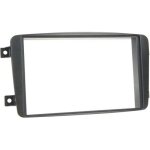 Adaptateur de fa�ade 2 - din pour mercedes classe c / clk / vito / viano noir