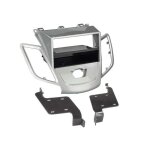 Adaptateur de fa�ade 2 - din pour avec vide poche ford fiesta 2008 > gris