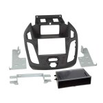 Adaptateur de fa�ade 2 - din pour avec vide poche ford transit connect 2013 > noir