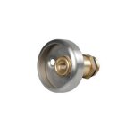 Adaptateur gpl en acier inox lampa dish w218 - argent� / dor� - 57 mm
