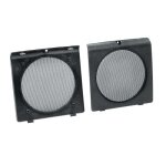 Adaptateur haut parleurs � 130 mm vw golf ii / jetta > portes avant / grill