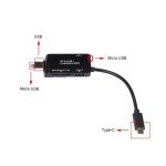 Adaptateur hub 7 - en - 1 - gto - usb - sd / tf card reader - compatible android - noir