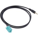 Adaptateur jack 35 mm entr�e auxiliaire c�ble audio pour renault clio megane 2005 - 2012