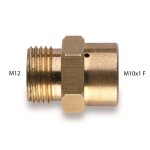 Adaptateur pour bouteille de gaz oxygene filetage m10  m12 kemper