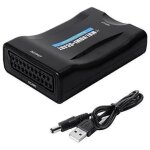 Adaptateur mhl - hdmi vers p�ritel scart convertisseur av cvbs adaptateur de signal crt tv vhs vcr dvd ...