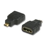 Adaptateur micro hdmi (m / d) vers hdmi (f)