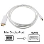 Adaptateur mini displayport vers hdmi cble mdp mini dp vers hdmi thunderbolt 6ft