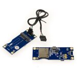 Adaptateur minipcie vers usb pour module wwan lte pour port mpcie type usb avec emplacement carte sim. ... Adaptateur minipcie vers usb pour module wwan lte pour port mpcie type usb avec emplacement carte sim. ...