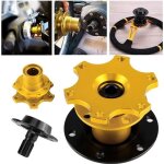 Adaptateur de moyeu de volant de voiture universel dor adaptateur de course  dgagement rapide kit ...