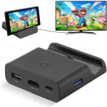 Adaptateur pour nintendo switch - remplacement de la station daccueil tv portable switch dock pour nintendo ...