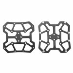 Adaptateur pedale spd noir 1 paire alliage aluminium plate forme v�lo sans p�dale accessoire cyclisme ...