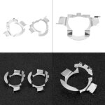 Adaptateur de phare 1 paire de support de retenue dadaptateur de phare  led h7
