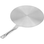 Adaptateur de plaque de conduction thermique pour cuisinière à induction en acier inoxydable (20 cm) ... Adaptateur de plaque de conduction thermique pour cuisinière à induction en acier inoxydable (20 cm) ...