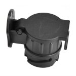 Adaptateur prise fiche remorque 13 broches vers 7 broches - ashata - blanc - noir