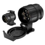 Adaptateur prise remorque 13 vers 7 broches prise remorque adaptateur imperm�able pour voiture attelage ...