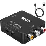 Adaptateur rca vers hdmiconvertisseur av vers hdmi3rca av vers hdmi convertisseurs pour xbox ps4 ps3 ...