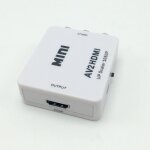 Adaptateur rca vers hdmi hd1080p + c�ble hdmi - id�al wii vers tv !