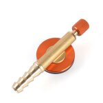 Adaptateur de recharge de gaz de camping en laiton pour bouteille de gaz