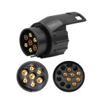 Adaptateur remorque 7 vers 13 broches prise remorque 7 broches pour remorque de voiture tracteur caravane ...