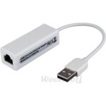 Adaptateur rseau usb2. 0 fast male vers rj45 femelle ethernet lan 10 100mbps hot