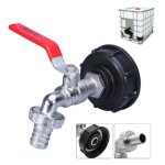 Adaptateur ibc - non sp�cifi� - robinet cuve 1000l - laiton r�sistant - connecteur amovible - arrosage ...
