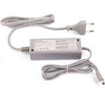 Adaptateur secteur chargeur cble pour nintendo wii u gamepad (gris)