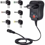 Adaptateur secteur universel 12w transformateur de puissance 3v 4. 5v 5v 6v 7. 5v 9v et 12v dc 220v