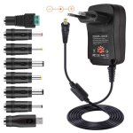 Adaptateur secteur universel 30w 3v / 4. 5v / 5v / 6v / 7. 5v / 9v / 12v convertisseur de chargeur multi ...