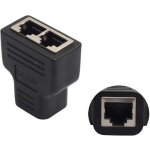 Adaptateur splitter rj45 de 1 � 2 double femelle port cat 5 - cat 6 lan ethernet socket tzz70519664 1909 ...