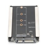 Adaptateur ssd m. 2 vers sata 25 pouces carte adaptateur m. 2 ngff vers sata3 pour lecteur ssd m. 2 m. ...