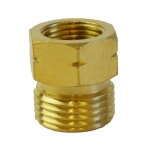 Adaptateur de tuyau de gaz à 21. 8 - 14 - 19 g 3 / 8 bouteille régulateur brûleurs tuyau thread en laiton ... Adaptateur de tuyau de gaz à 21. 8 - 14 - 19 g 3 / 8 bouteille régulateur brûleurs tuyau thread en laiton ...
