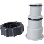 Adaptateur de tuyau de piscine adaptateur de vidange raccords de vanne raccord fileté pompes pour la ... Adaptateur de tuyau de piscine adaptateur de vidange raccords de vanne raccord fileté pompes pour la ...