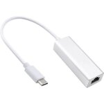 Adaptateur usb - c vers ethernet usb type c vers rj45 gigabit ethernet adaptateur rseau lan (botier ...