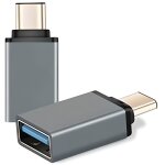 Adaptateur usb - c vers usb xmdirect usb 3. 0 haute vitesse aluminium plein type - c thunderbolt 3 vers ...