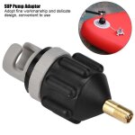 Adaptateur de valve - universel - sup - cuivre et caoutchouc - pour cano kayak et bateau gonflable