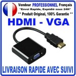 Adaptateur vid�o - generique - hdmi vers vga - 1080p - noir - convertisseur vid�o