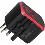 Adaptateur de voyage universel convertisseur de tension international chargeur de prise 100 v � 240 v ...